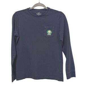 Vineyard Vines T-shirt Sz Med Holiday Golden Retriever Dog Christmas Shirt